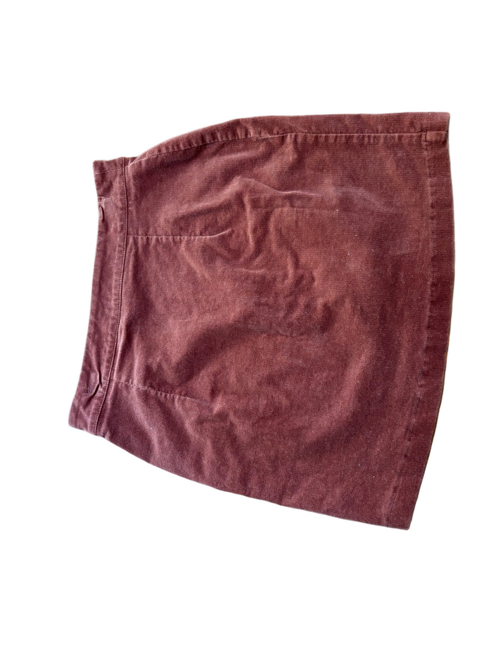 Forever 21 Rust Brown Zip Front Mini Skirt - Picture 2 of 8